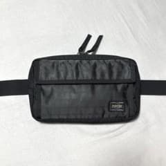 PORTER 吉田カバン ボディバッグ ウエストポーチ ブラックのサムネイル