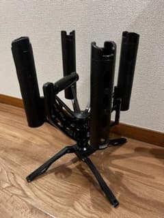 ク*ウ様 トラウト用 ロッドスタンド 4本立て ロッドホルダーOGKのサムネイル
