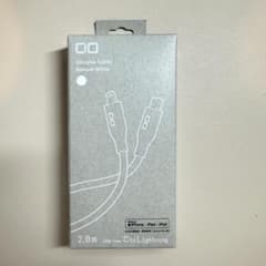 CIO柔らかいシリコンケーブルUSB-C to Lightning 2mのサムネイル