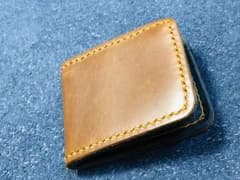 【新品未使用】革財布のサムネイル