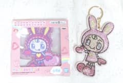 メゾピアノ キラキラスライドミラー　ラインストーンデコキーホルダー2点セット