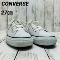 Thumbnail of CONVERSE コンバース オールスター レザー スニーカー ホワイト 27㎝