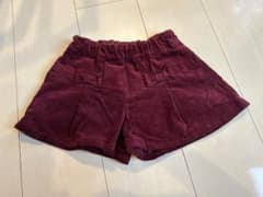 BeBe ワインレッド ショートパンツ 100のサムネイル