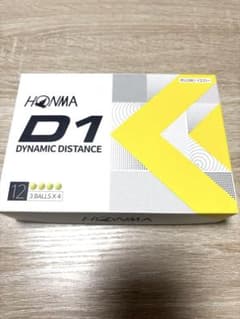HONMA D1 ゴルフボール イエロー 1ダースのサムネイル