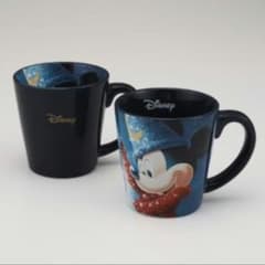 Disney 미키 아나운서와 눈의 여왕 머그컵 2개 세트