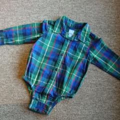 GAP シャツロンパース90㎝のサムネイル