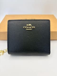 【新品・未使用】COACH コーチ 二つ折り財布 ブラック C2862 新品・未使用】COACH コーチ 二つ折り財布 ブラック C2862 - メルカリ