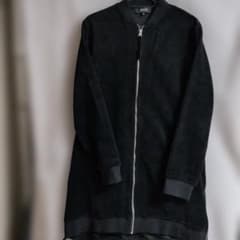 COMME CA ISM ブラック ジップアップ ブルゾン