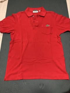 LACOSTE ラコステ カノコ ポロシャツ 赤 ■◆ メンズのサムネイル
