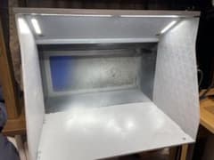 urlife 模型用塗装ブース 換気扇 LED照明付き - メルカリ