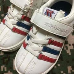 ミキハウス×K-swissコラボ スニーカー 16cmのサムネイル