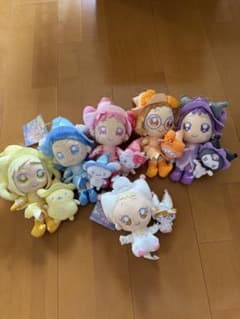 おジャ魔女どれみ　ぬいぐるみ6体セット　サンリオコラボのサムネイル