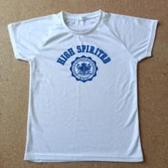 【美品】スポーツ用素材レディースTシャツ、軽量、速乾のサムネイル