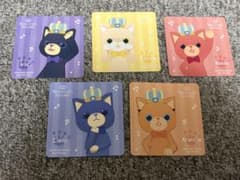うたプリ SHINING STORE 特典 プリンスキャット シール 5枚セットのサムネイル