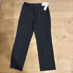 ストライプ柄 スラックス パンツ グレー 11号のサムネイル