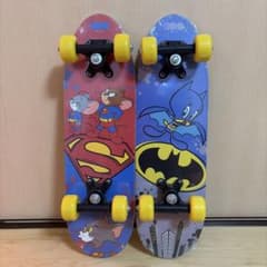 トムとジェリー WB100周年 ファギュア トゥイーティー スケートボード ワーナー100周年記念 スケボー 2台 トムとジェリー トゥイーティー