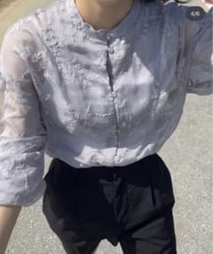 I_am / flower embroidery blouseのサムネイル