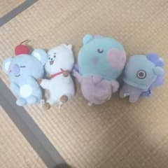BT21ぬいぐるみ４本セットのサムネイル