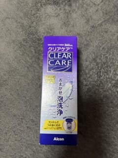【お値下げ】CLEAR CARE ソフトコンタクト洗浄液 360mlのサムネイル