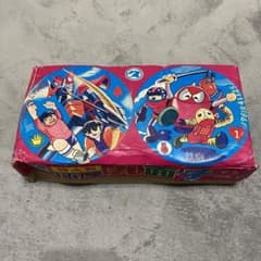 激レア】特大判 極厚丸面子 メンコ 昭和レトロ 100枚入り 当時物