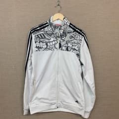adidas ジャージ　アディダス　長袖　白　ホワイトのサムネイル