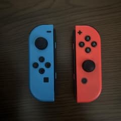 Nintendo Switch Joy-Con コントローラー 青と赤ジャンク品のサムネイル