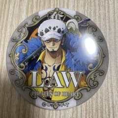 ワンピース☆ONEPIECE 第24弾 輩缶バッジ　トラファルガー・ローのサムネイル