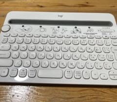 Logicool K480 Bluetoothキーボード ホワイトのサムネイル