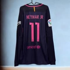 16-17 NEYMAR JR 11番 バルセロナ 長袖 シャツ - メルカリ