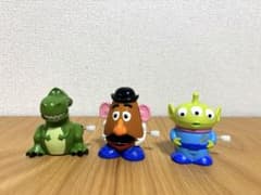 ディズニー　トイストーリー　ぜんまい　おもちゃ　ゼンマイ　3体セットのサムネイル