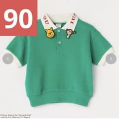 신품 생일 푸 씨 T 셔츠 Futafuta Disney 90cm
