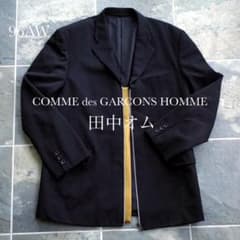 96aw 田中オム コムデギャルソンオム ライン ジャケット ウールギャバ 96aw 田中オム コムデギャルソンオム ライン ジャケット ウールギャバ