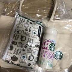 送込☆スターバックス タンブラー＆トートバッグ・クッションのサムネイル