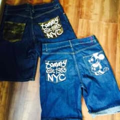 tommyハーフジーンズ２点のサムネイル