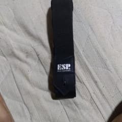 ESP ギター ベース用 ストラップ ブラックのサムネイル