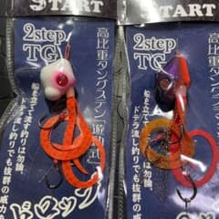 タイラバ 2step TG ドロップ コンプリート(遊動式) 80g 2個セットのサムネイル
