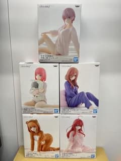 五等分の花嫁 パジャマ姿フィギュア5つ子セットのサムネイル