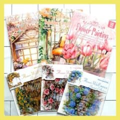 み*♪様 ①コラージュ素材 まとめ売り み*こ様 A-7 コラージュ素材 まとめ売り 6点セット シール ステッカー