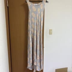 h.b 総柄 キャミワンピース ロング丈のサムネイル