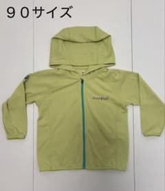 mont-bell キッズ ジップアップパーカー 90サイズのサムネイル