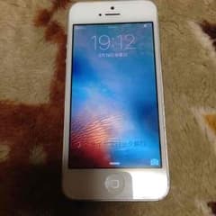 ソフトバンク iphone5 16GB 白 ジャンクのサムネイル