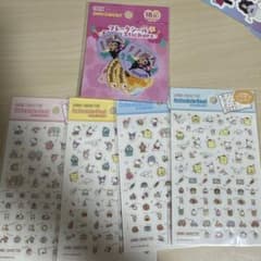 サンリオキャラクターズ フレークシール スケジュールシール 5点セットのサムネイル
