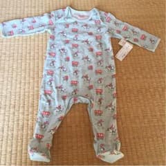 新品未使用★足つきロンパースのサムネイル