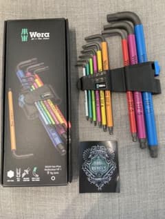 Wera 0502221001 | 950SPKL 六角レンチ9本セットのサムネイル