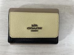 COACH 三つ折り財布 バイカラーのサムネイル