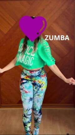 ZUMBA レギンス Mのサムネイル