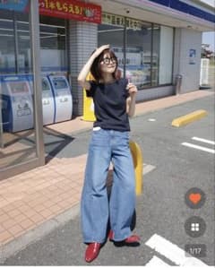 た*け様 nugu ウォッシングデニムパンツのサムネイル