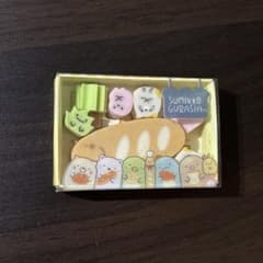 스미코구라시 빵집 지우개 세트 고양이