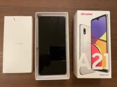 Galaxy A21 SC-42A ホワイト SIMフリーのサムネイル
