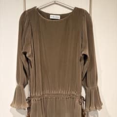 RIM.ARK Classy flare sleeve dress プリーツのサムネイル